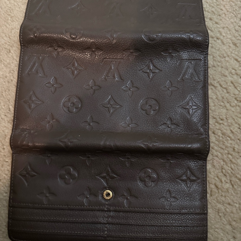 Louis Vuitton Monogram empreinte long Wallet - Picture 3 of 7